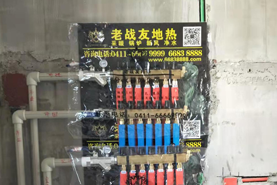 【大連老戰(zhàn)友實(shí)業(yè)】萬和公館19-1地暖系統(tǒng)施工巡